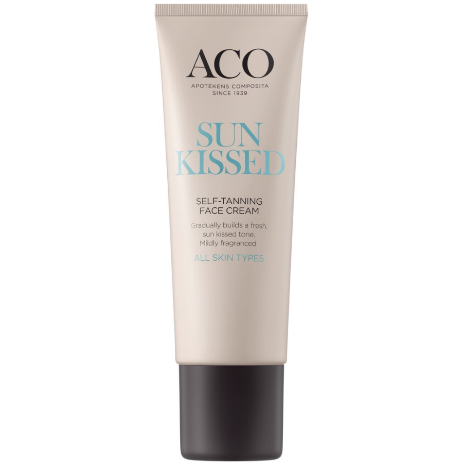 ACO Sun Face Sun Kissed Face Cream -asteittain ruskettava kasvovoide