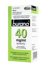 Burana 40 mg/ml oraalisuspensio -nestemäinen kipulääke