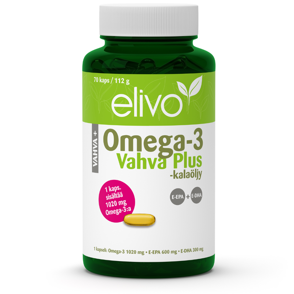 Elivo Omega-3 Vahva Plus