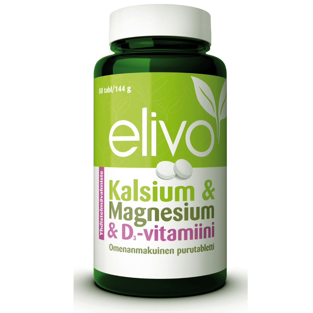 Elivo Kalsium & Magnesium & D-vitamiini