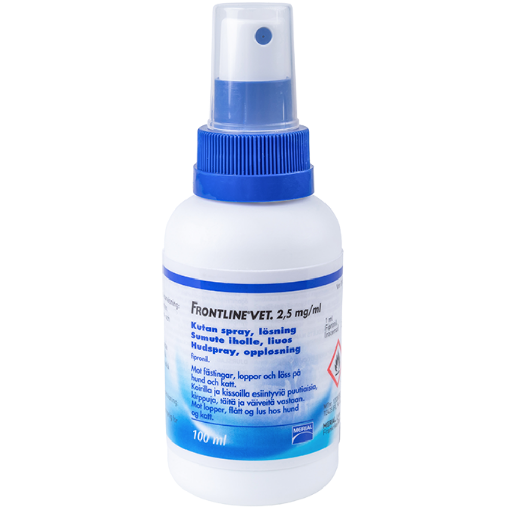 Frontline vet 2,5 mg/ml -sumute iholle