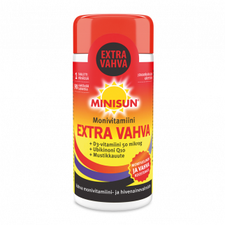 Minisun Monivitamiini Extra Vahva 90 tbl.