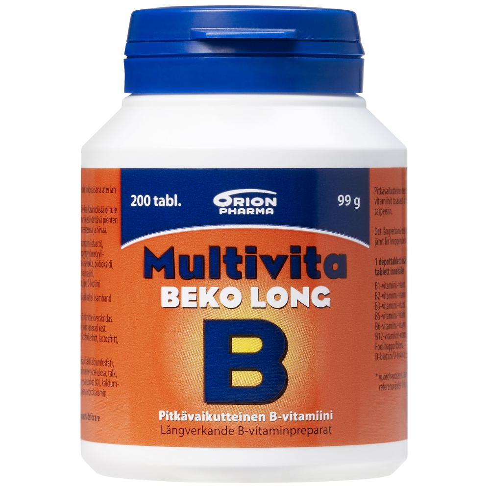 Multivita Beko Long - 200 tabl