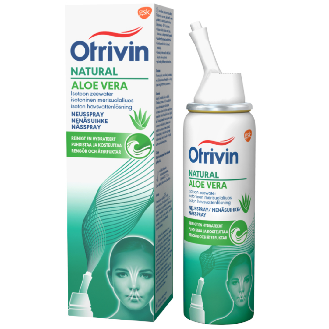 Otrivin Natural Aloe Vera -nenäsumute