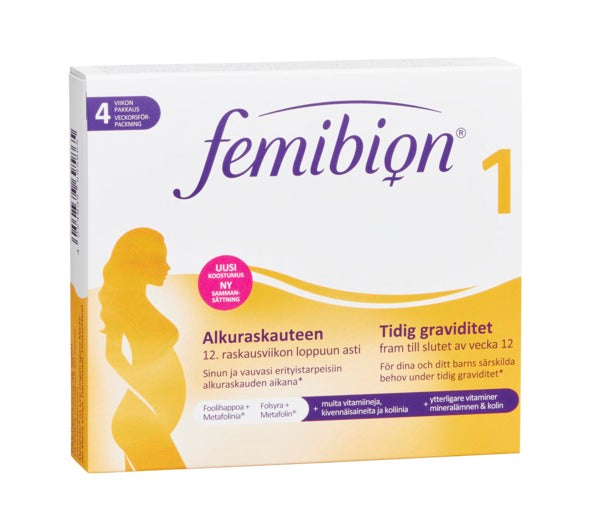 FEMIBION 1 alkuraskauteen 28 TABL