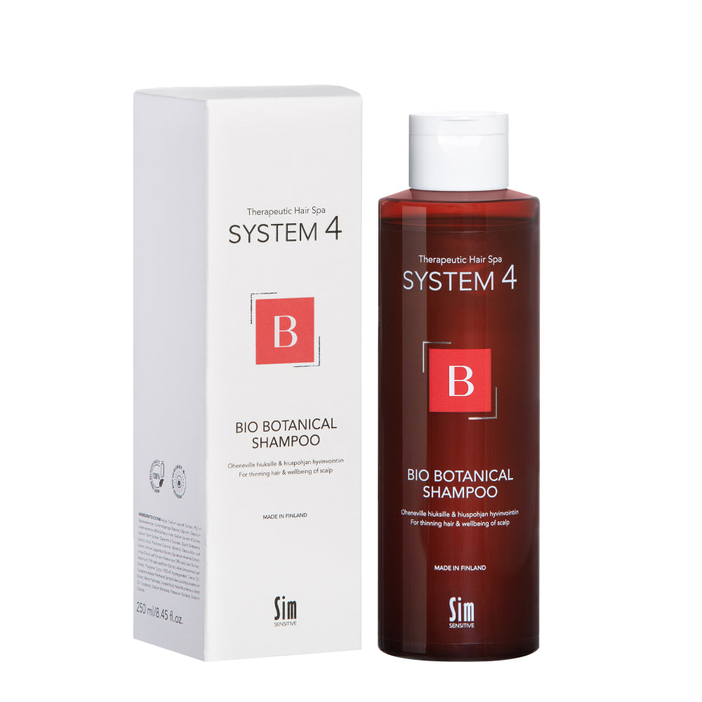 SYSTEM 4 BIO BOTANICAL SHAMPOO ohenevat hiukset