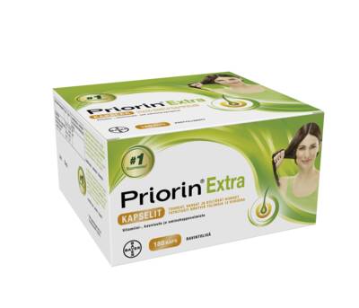 Priorin Extra hiusravinne 180 kapselia