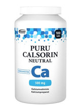 PURU CALSORIN NEUTRAL 500 mg 100 purutablettia