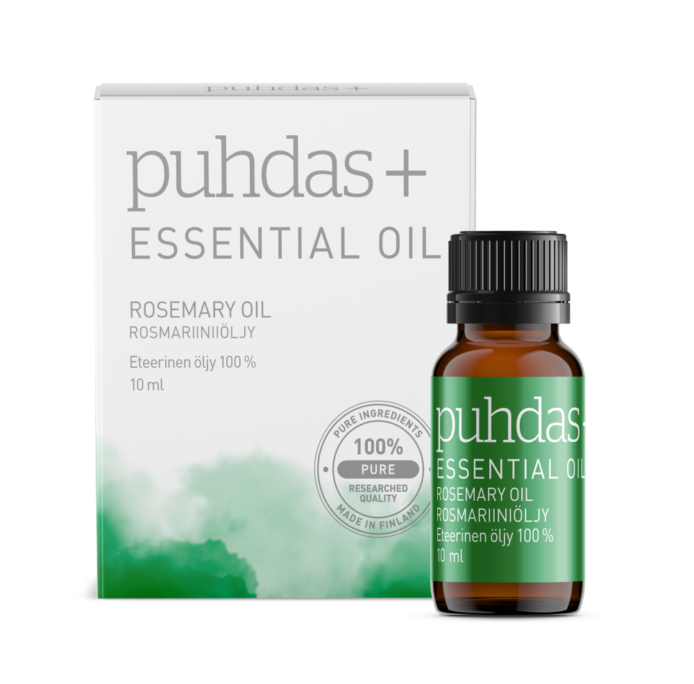 Puhdas+ Eteerinen rosmariiniöljy 10 ml