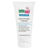 Sebamed Clear Face Mattifying Cream mattapinnan jättävä voide 50 ml