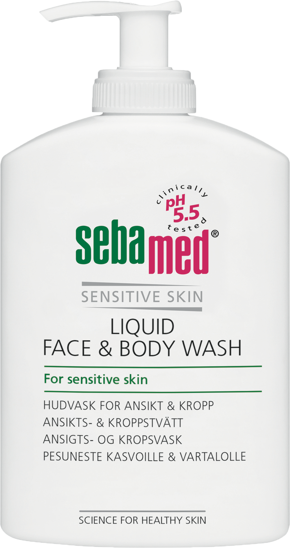 Sebamed Liquid Face & Body Wash -pesuneste - eri kokoja