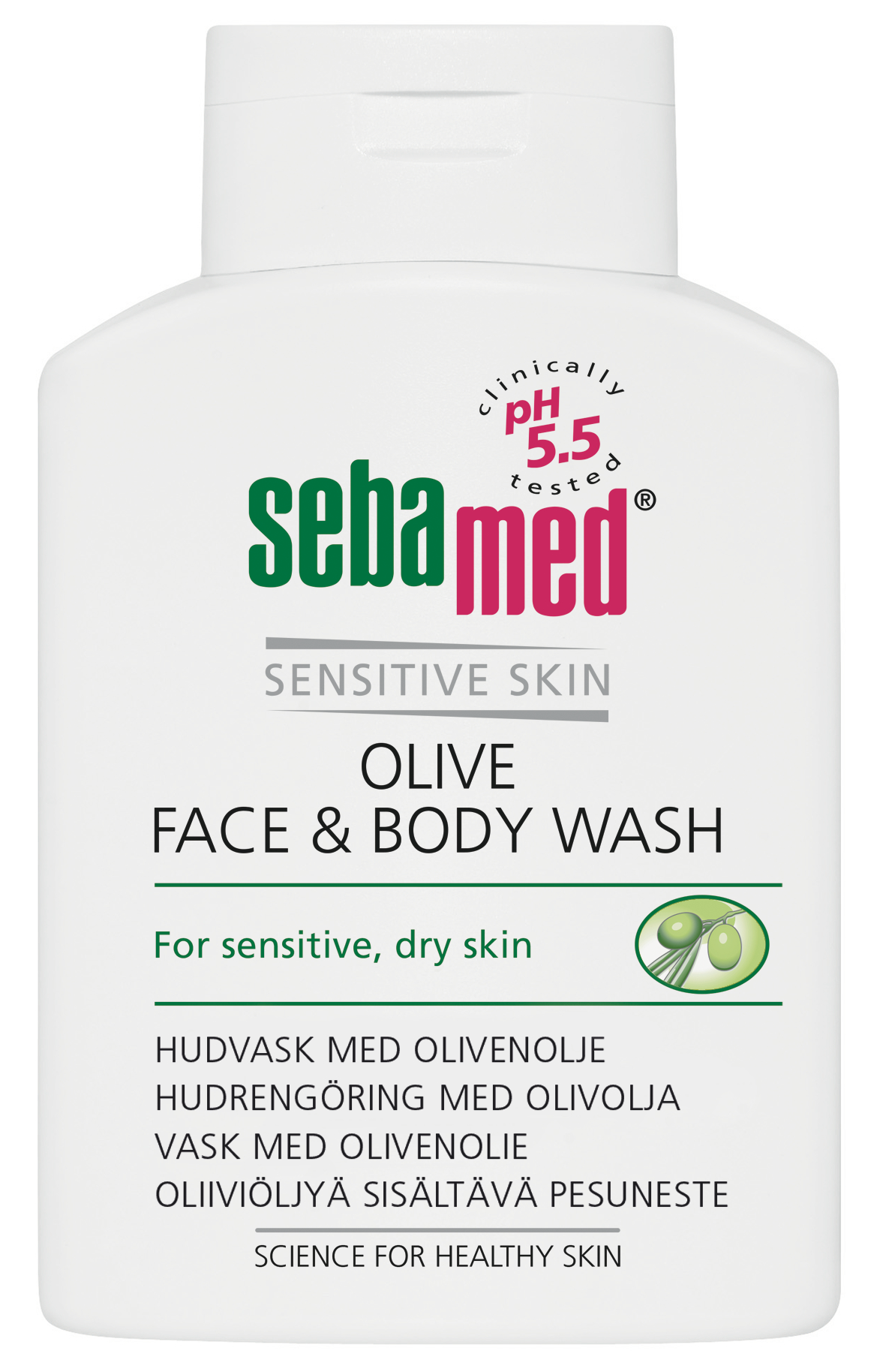 Sebamed Olive Face & Body Wash -pesuneste - eri kokoja