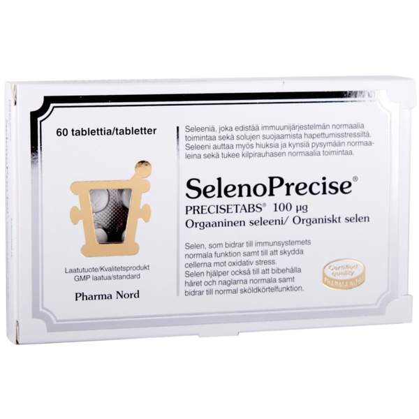 SELENO PRECISE 100 mikrog 60 tablettia