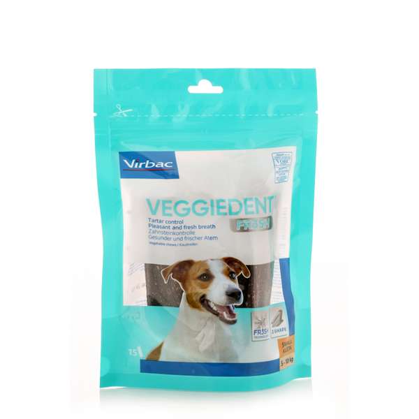 Virbac VeggieDentFr3sh makupalat 5 - 10 kg, 15 kpl