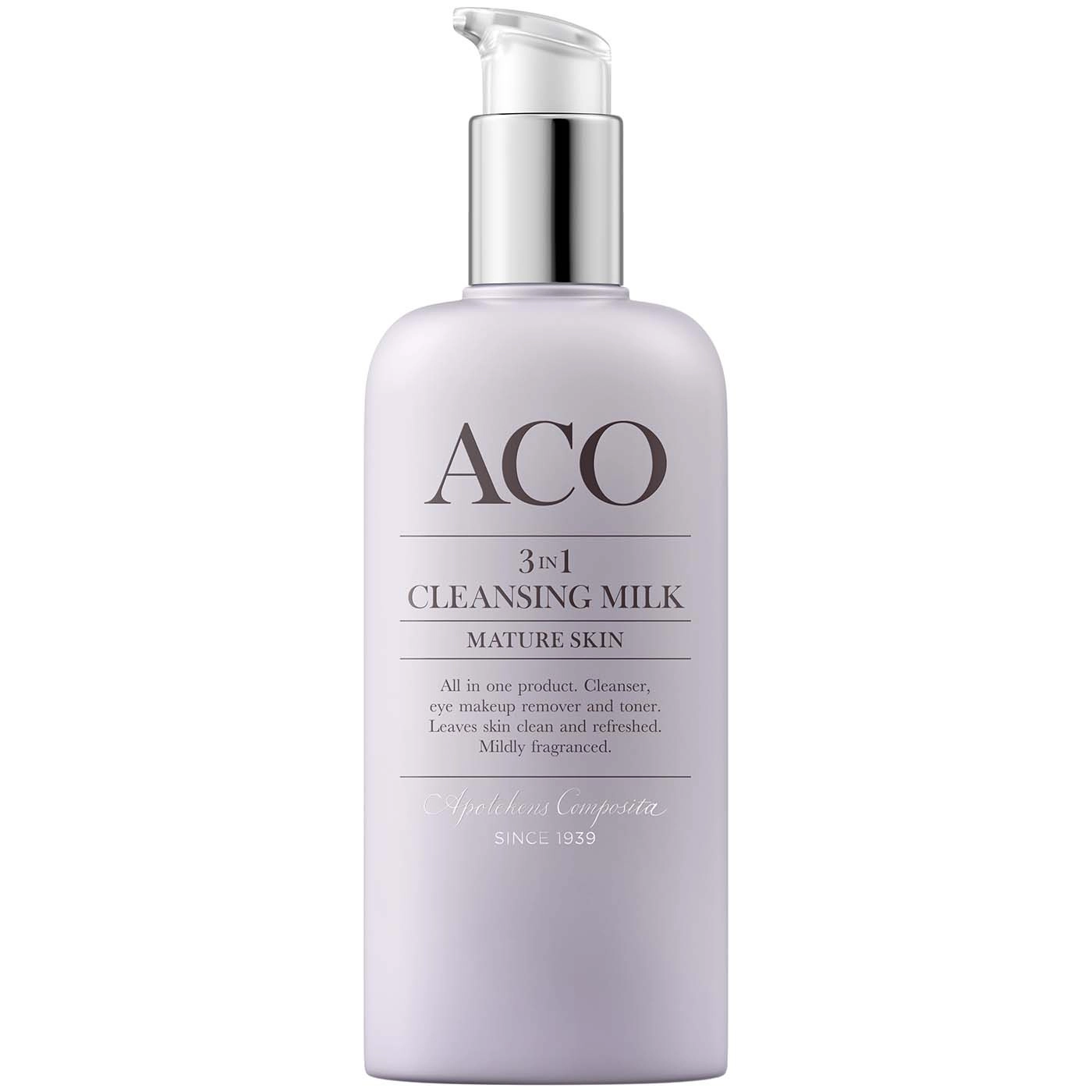 ACO FACE 3 IN 1 CLEANSING MILK -puhdistusaine 3 in 1