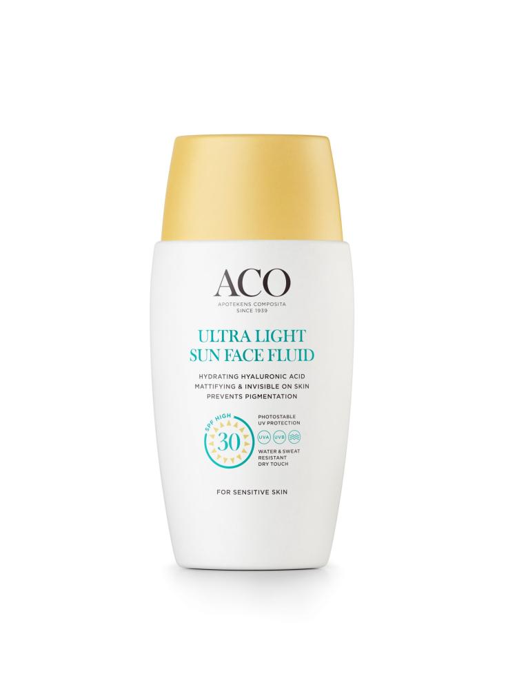 ACO SUN ULTRA LIGHT FACE FLUID SPF30 40 ml