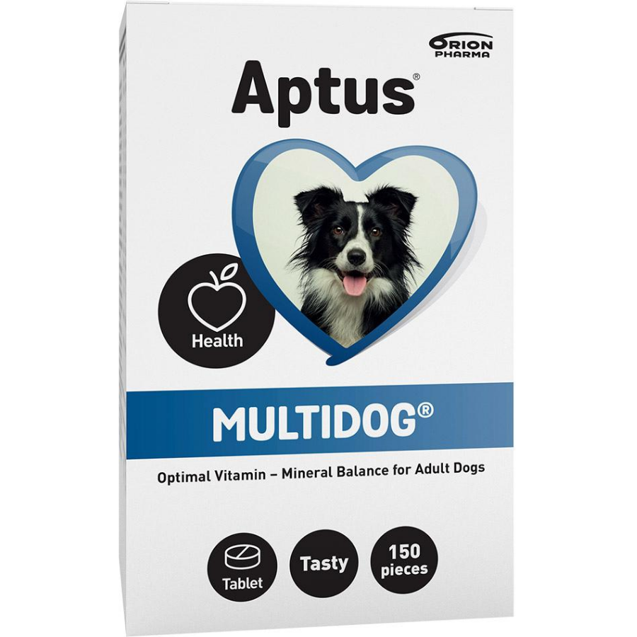 Aptus Multidog 150 tablettia kivennäisrehuvalmiste koirille