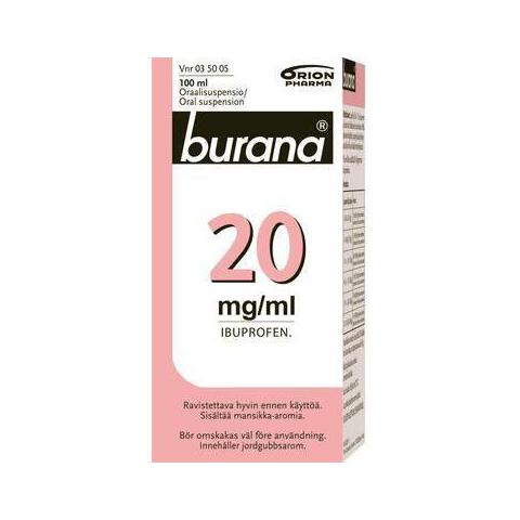 Burana 20 mg/ml -oraalisuspensio