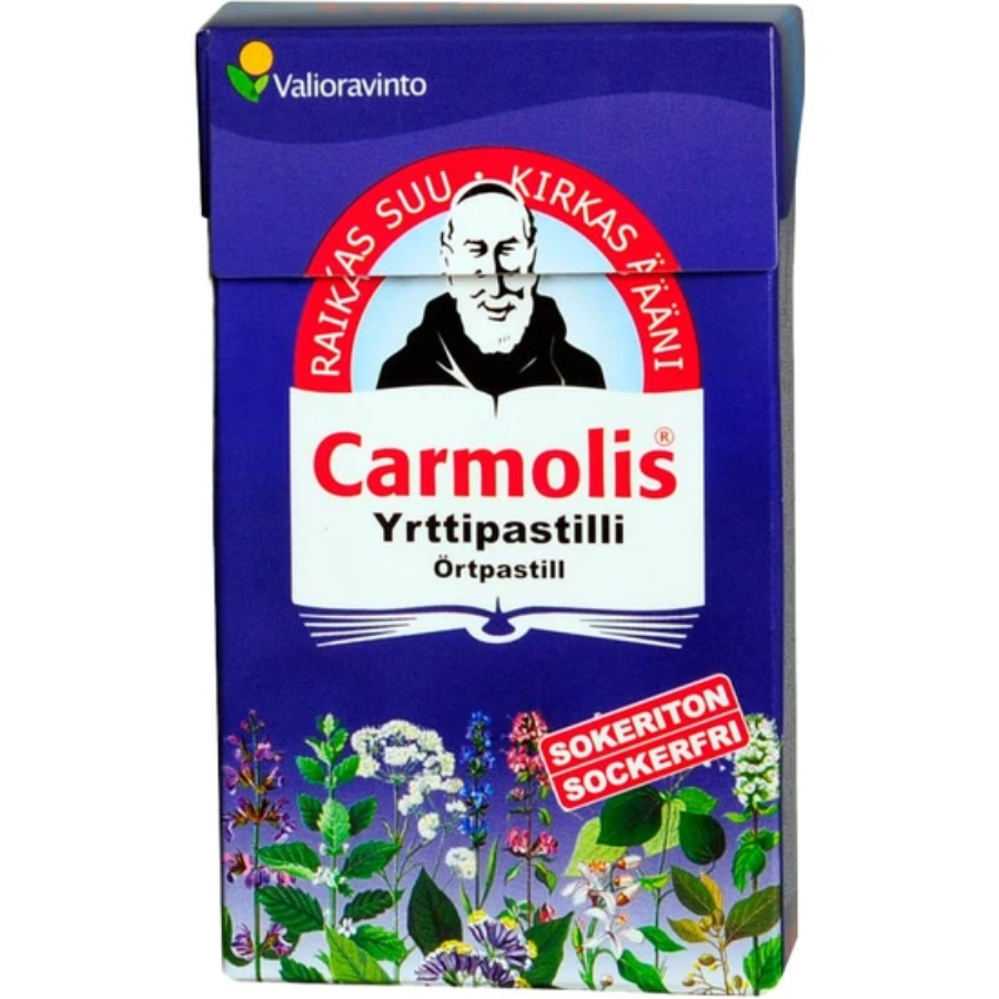 Carmolis yrttipastilli (sokeriton)