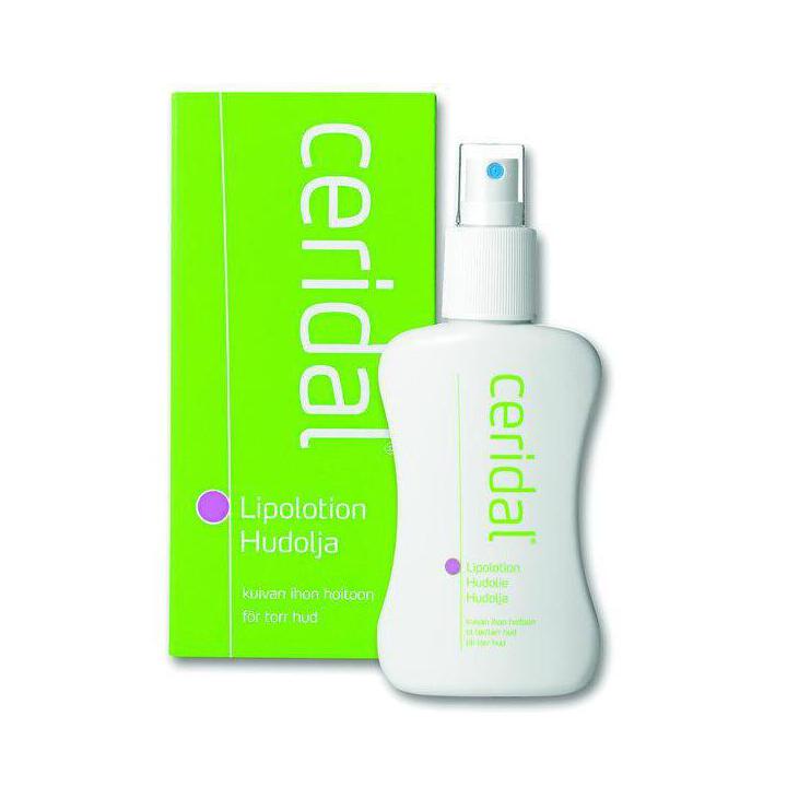 Ceridal Lipolotion ihoöljy 500 ml