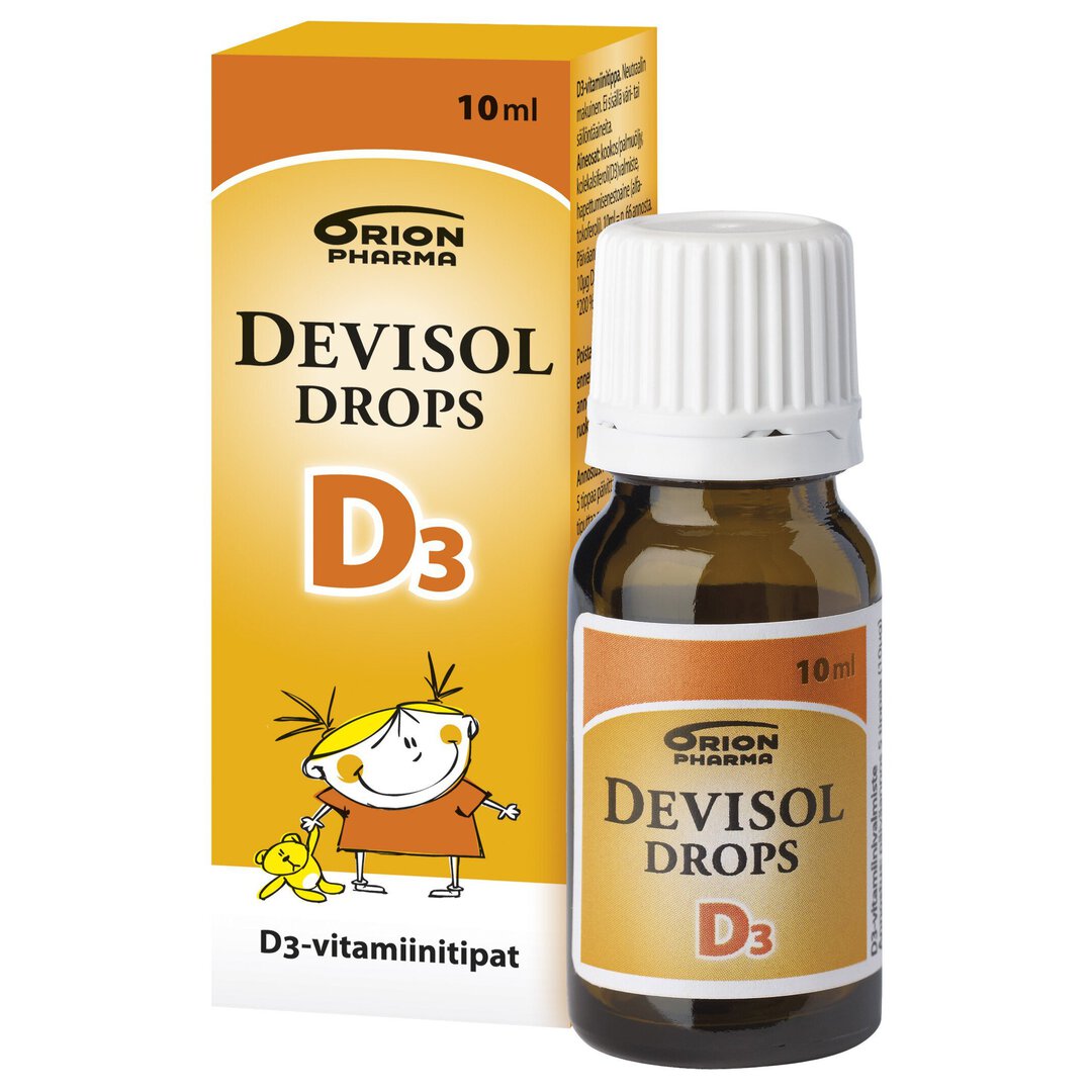 DeviSol D3 Drops D-vitamiinitipat 10 ml