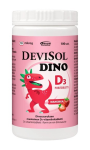 Devisol Dino Mansikka 10 mikrog -pureskeltava D-vitamiini 100 tabl