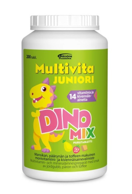 MULTIVITA JUNIORI DINO MIX 200 tabl