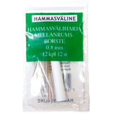 Doft hammasväliharja 0.8 mm vihreä