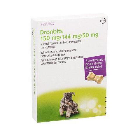 Dronbits 150/144/50 mg tabletti