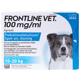 Frontline Vet 100 mg/ml -paikallisvaleluliuos kissalle/koirille