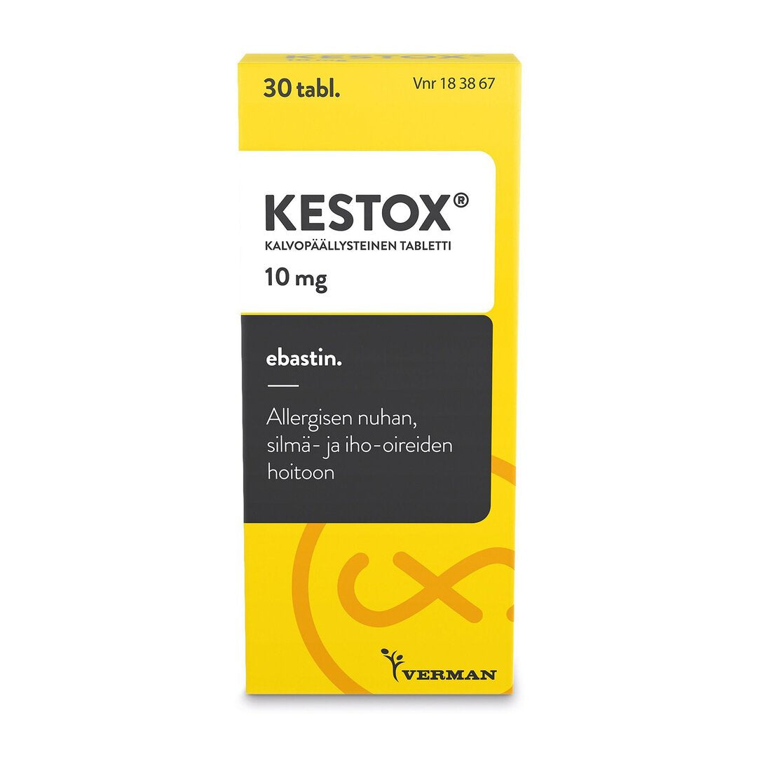 KESTOX 10 mg - eri kokoja