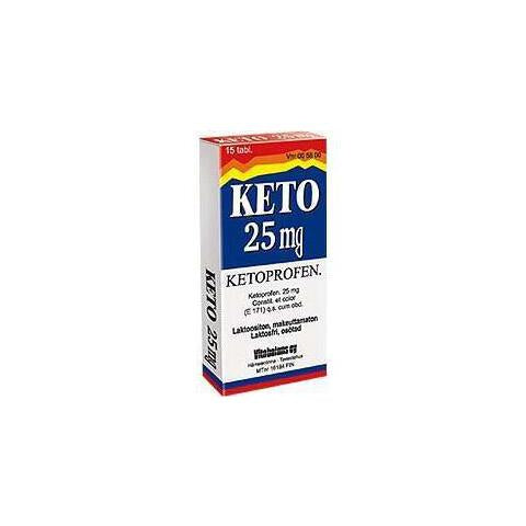 KETO 25 mg 15 tabl.