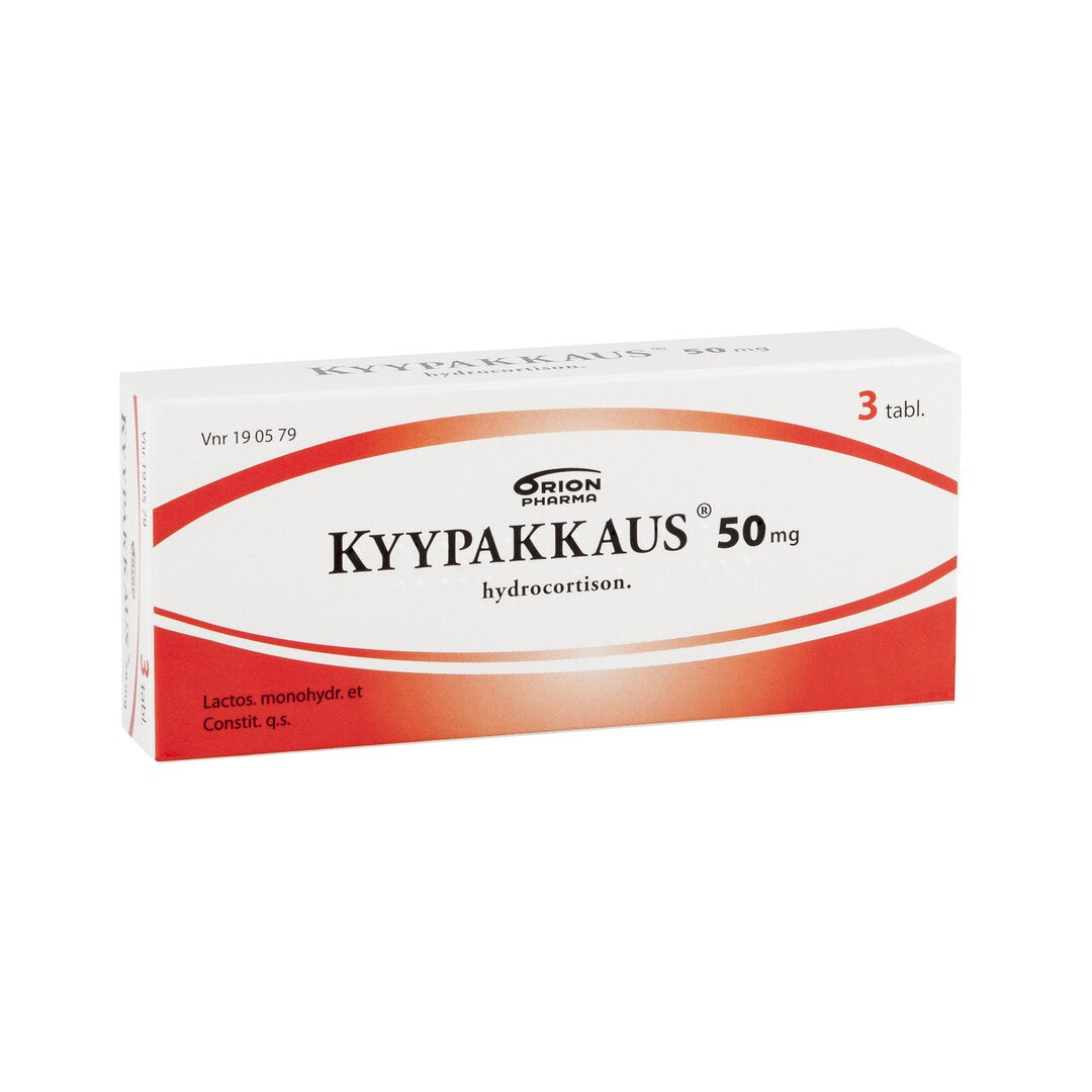 Kyypakkaus 50 mg 3 tabl.