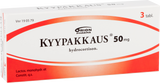 Kyypakkaus 50 mg 3 tabl.