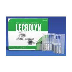 Lecrolyn 40 mg/ml silmätipat - eri kokoja