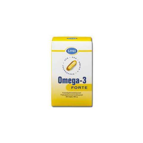 Lysi Omega-3 Forte 64 kaps