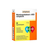 MAITOHAPPOBAKTEERI B+C+D RATIOPHARM eri kokoja