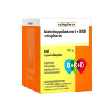 MAITOHAPPOBAKTEERI B+C+D RATIOPHARM eri kokoja