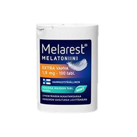 MELAREST MELATONIINI EXTRA VAHVA MINT 1,9 MG - eri kokoja