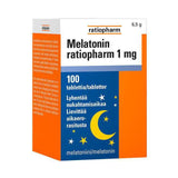 MELATONIINI RATIOPHARM 1 MG tabl