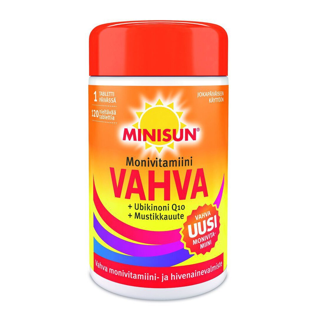 MINISUN MONIVITAMIINI VAHVA 120 tabl