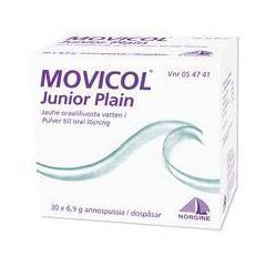 MOVICOL JUNIOR PLAIN 30 pss