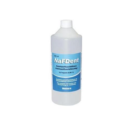 NaFDent liuos 500 ml