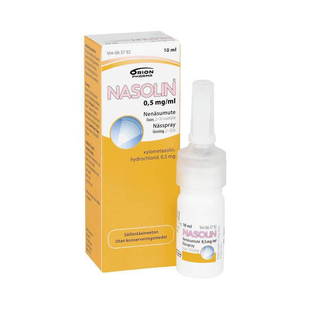 NASOLIN 0,5 mg/ml 10 ml