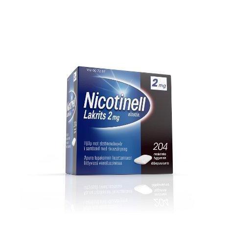 NICOTINELL LAKRITS 2 mg - eri kokoja