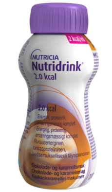 Nutridrink 2.0 Kaakao-Karamelli (4 × 200ml)