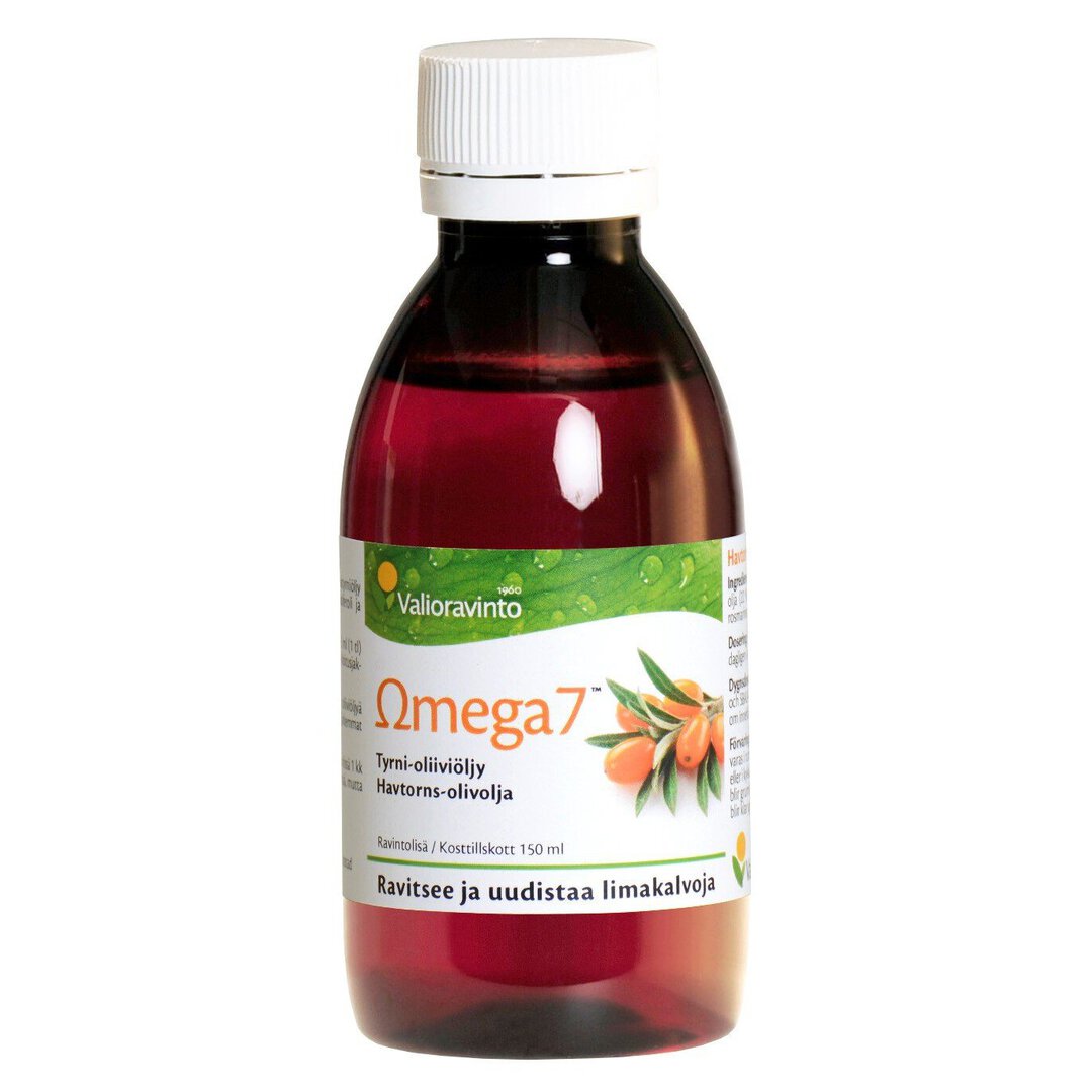 Omega 7 tyrni-oliiviöljy 150 ml