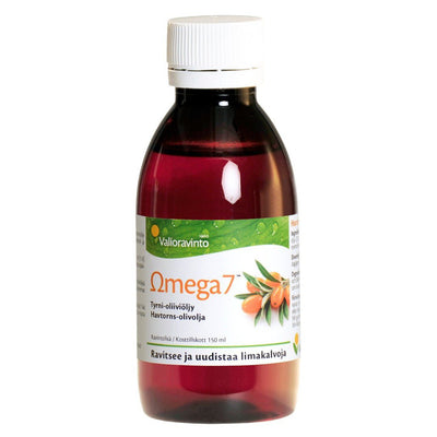 Omega 7 tyrni-oliiviöljy 150 ml