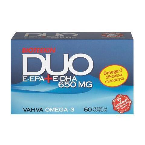 OMEGA DUO E-EPA + E-DHA - eri kokoja