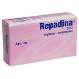 Repadina Plus 10 mg emätinpuikot - eri kokoja